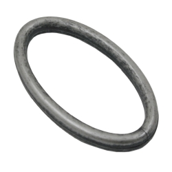 Ring, 36x21mm oval, altsilber, 10 Stück